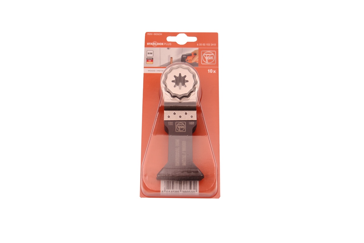 Fein Sägeblatt SLP E-Cut Universal 44mm L: 60mm B: 44mm Starlock Plus 10 Stck Pa