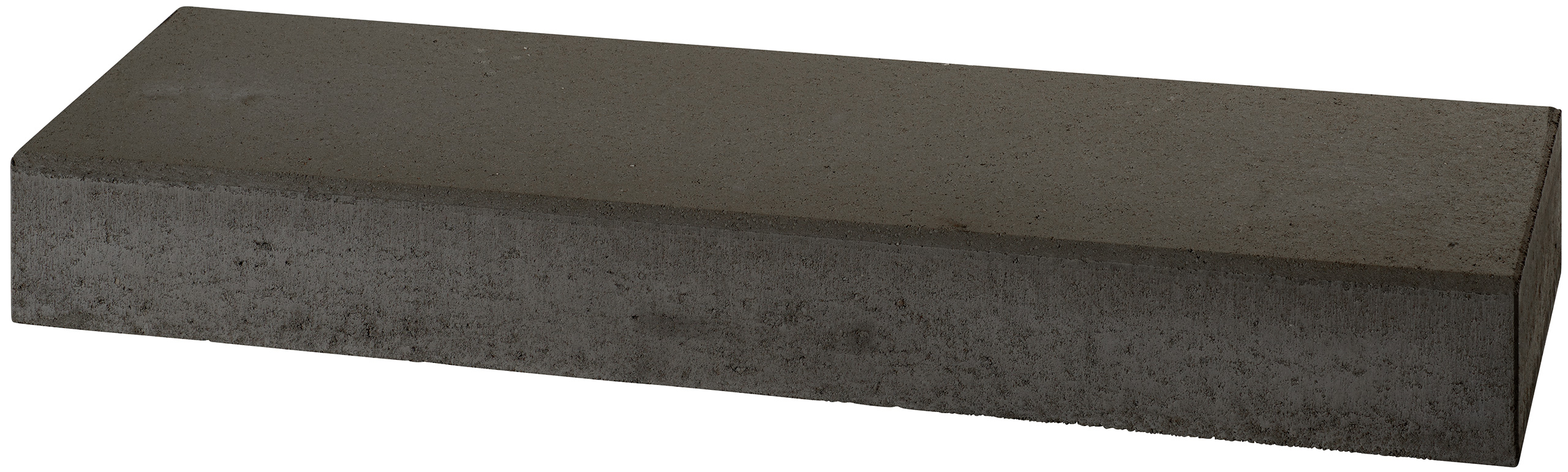 Stopień La Tierra 125x34x15cm antracyt. gładki beton