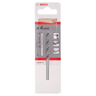 Bosch Holzspiralbohrer Standard 4x43x75mm