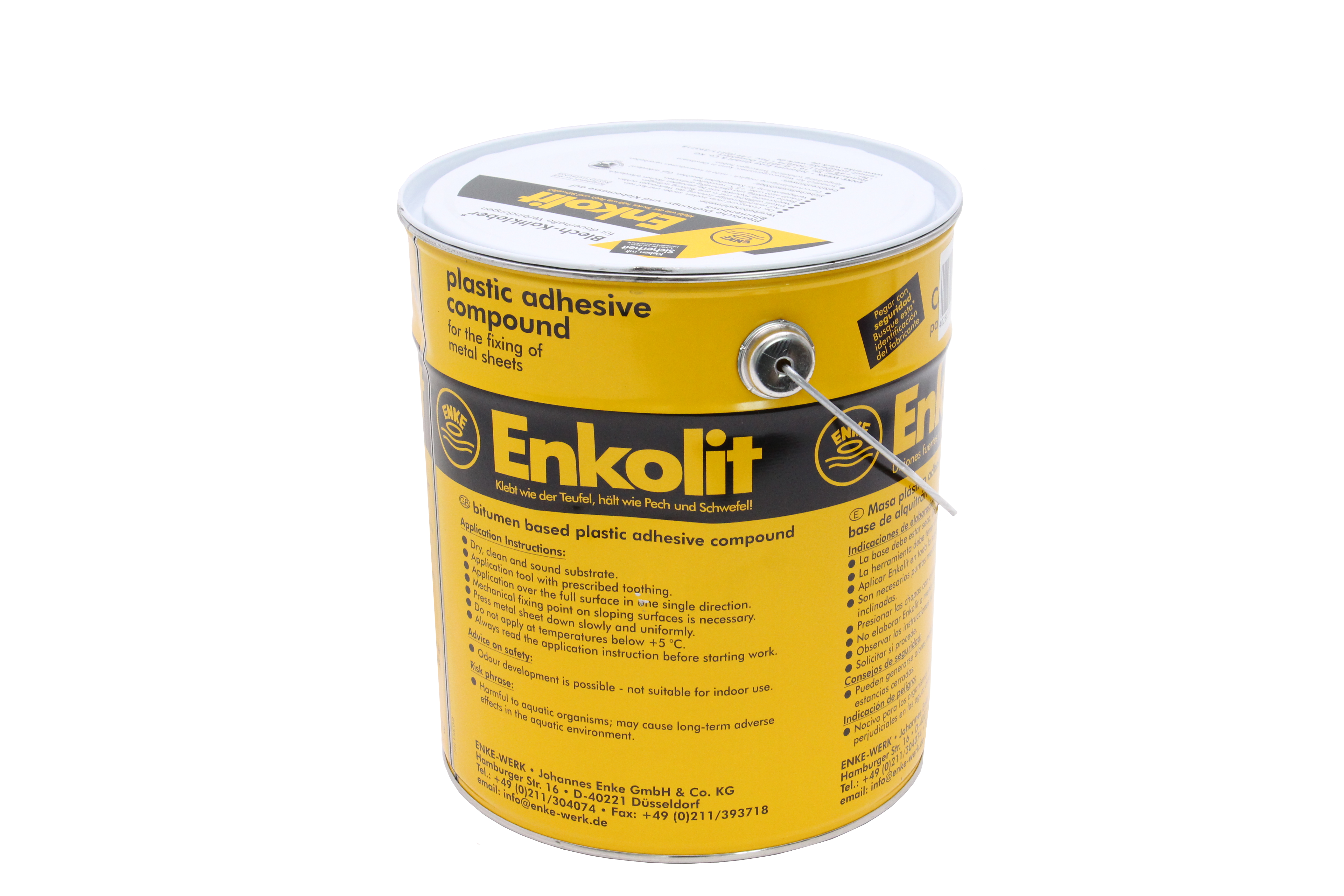 Enkolit metal adhesive 11kg bucket Version: Summer goods