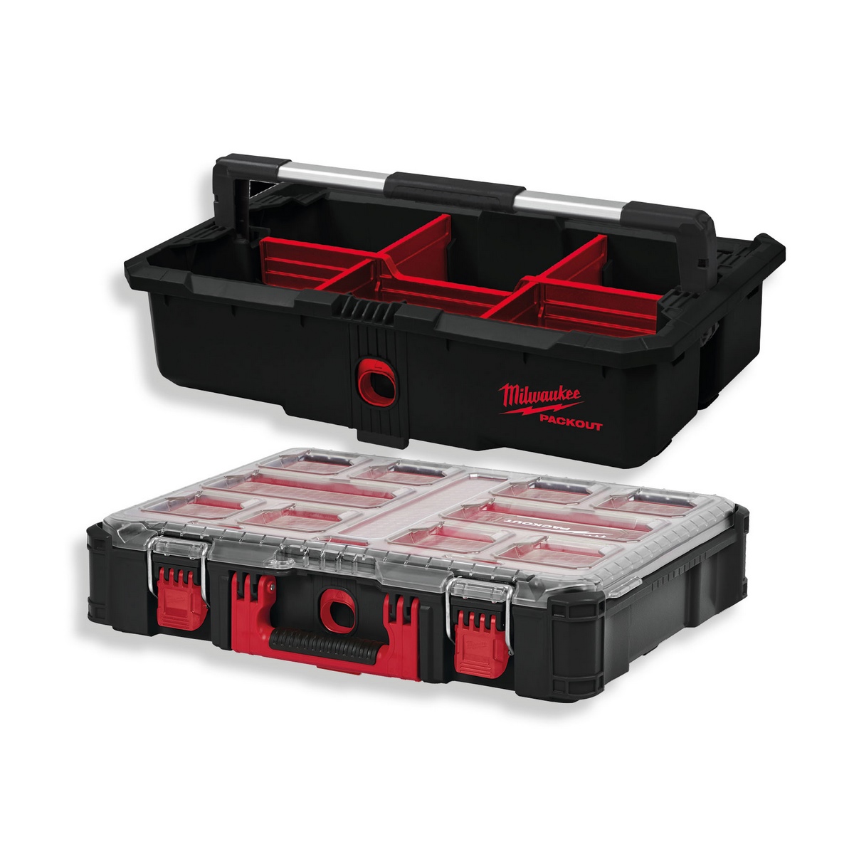Organizer Milwaukee Packout 500x380x120 mm z pojemnikami do sortowania