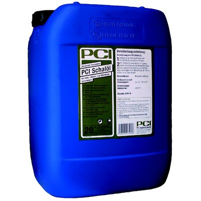 PCI formwork oil 10l canister Colour: yellowish-transparent