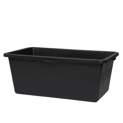 Mörtelkasten PE schwarz Profi-Line 90l TÜV geprüft, rechteckig