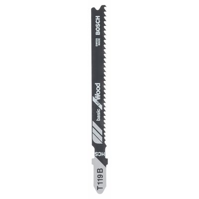 Bosch jigsaw blade for wood T 119 B HCS 5-pack
