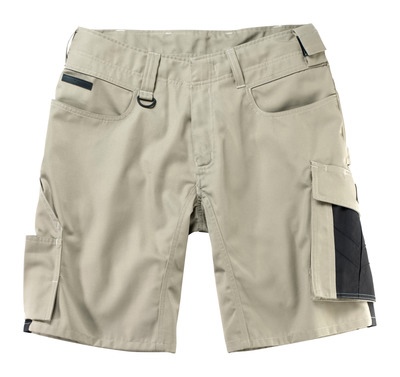 MASCOT® Stuttgart Shorts hellkhaki/schwarz Gr. C48
