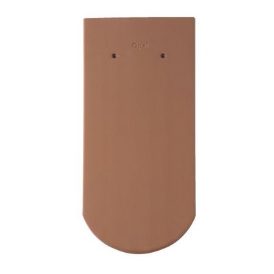 Braas Opal standard plain tile RS natural red Whole plain tile