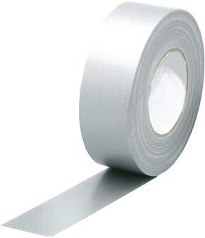 Fabric tape silver L.50m W.48mm Rl.ENVIROPACK