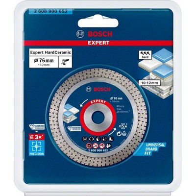 Bosch EXPERT Hard Ceramic diamond cutting disc 76x1.5x10mm