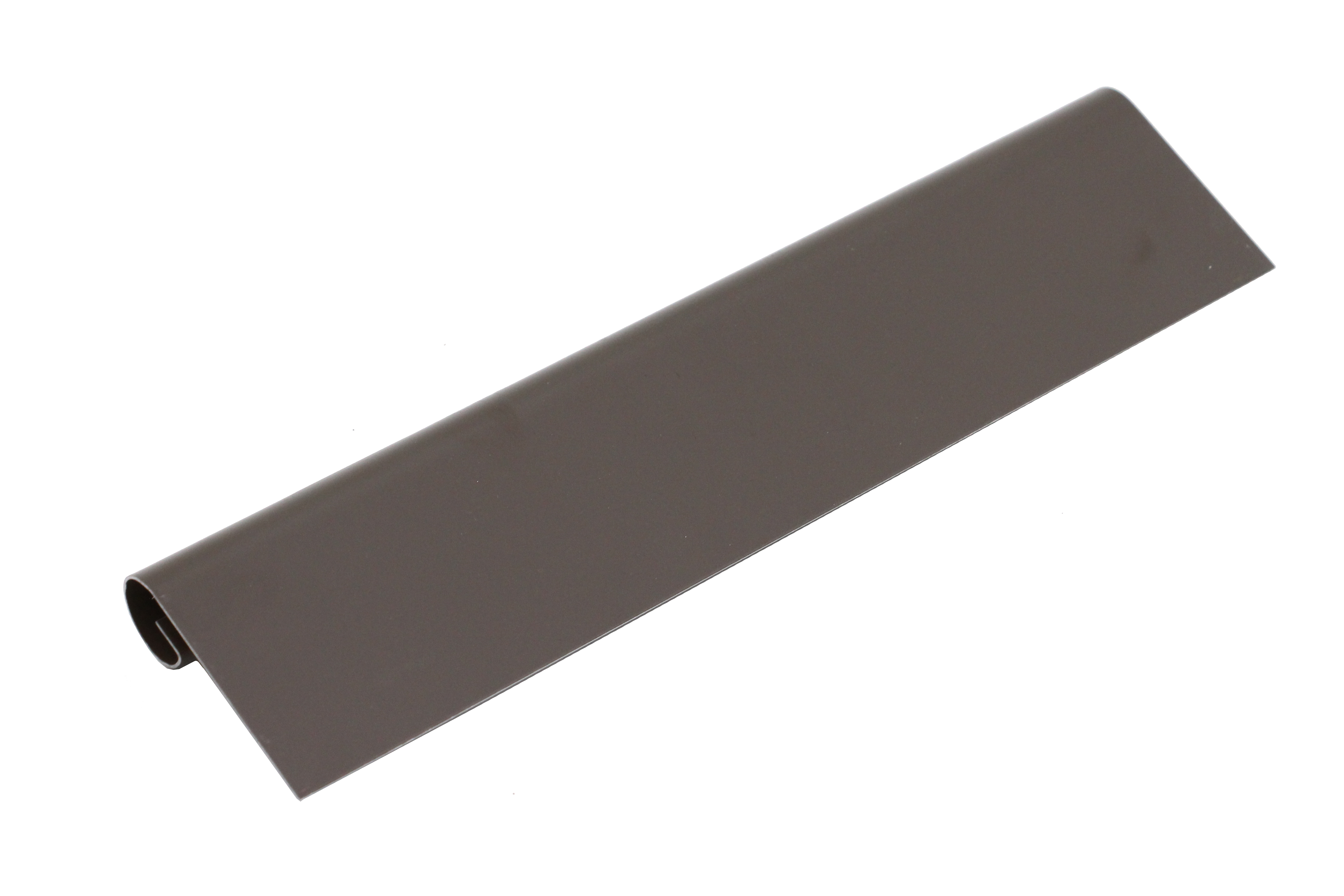 PREFA Hängerinnendila 33 blank inkl. Wulst und Blende braun