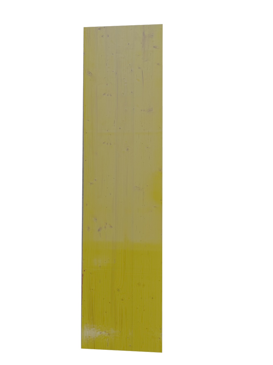 3-S-layer panels yellow 500x2000x21mm 2nd choice quality - without edge protection