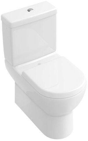 V&B postument spłukujący WC SUBWAY biały 370x670mm