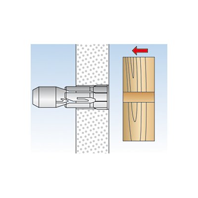 Fischer Plattendübel PD 10 VE=100