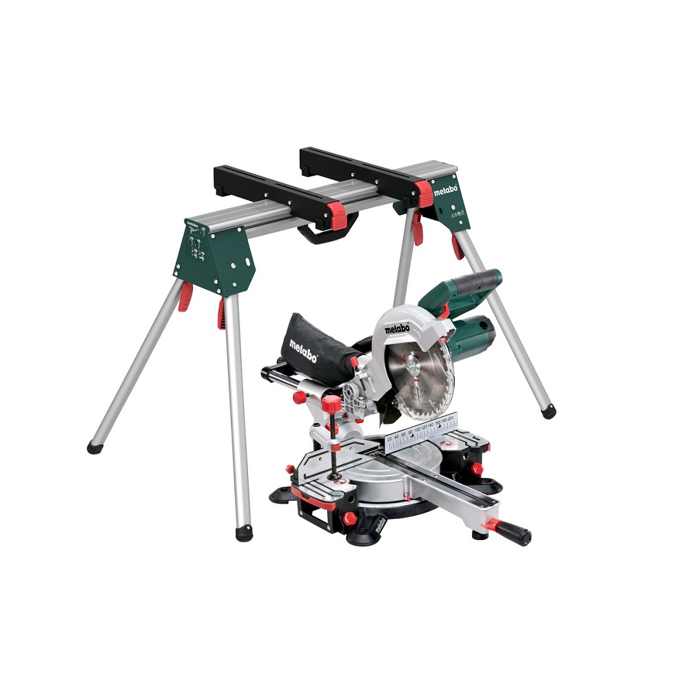 Metabo Kappsäge KGS216M inkl. KSU 100 Untergestell