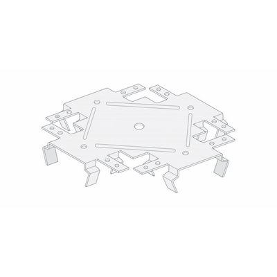 Łącznik poziomujący Knauf do profilu CD 60/27 w opakowaniu 50 sztuk