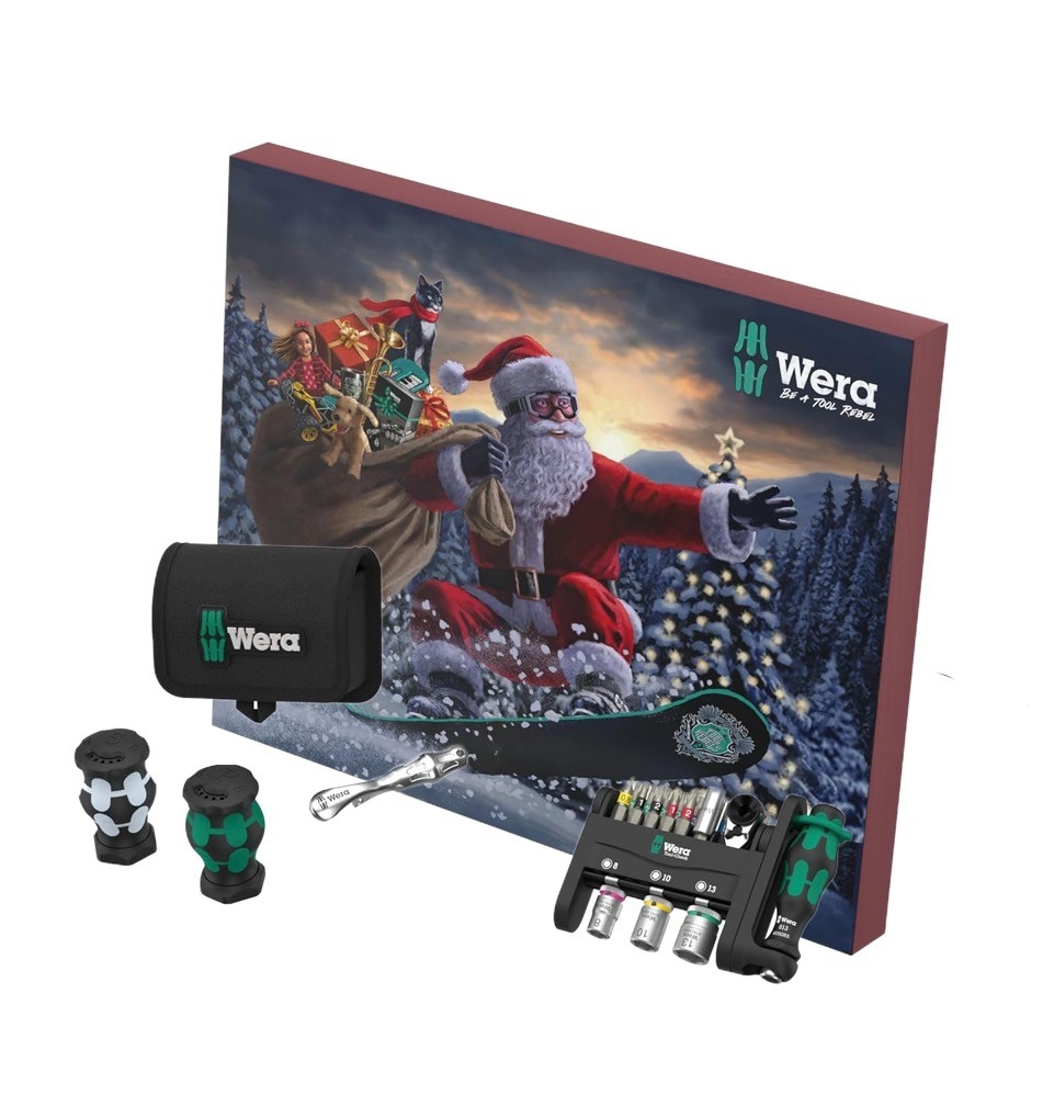 Wera Advent calendar 2024 24 pieces