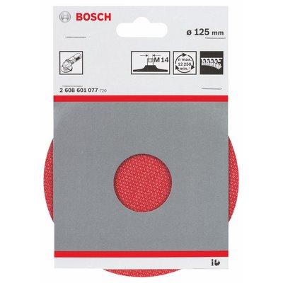 Bosch Kletthaftteller 125mm f. Einhandwinkelschleifer