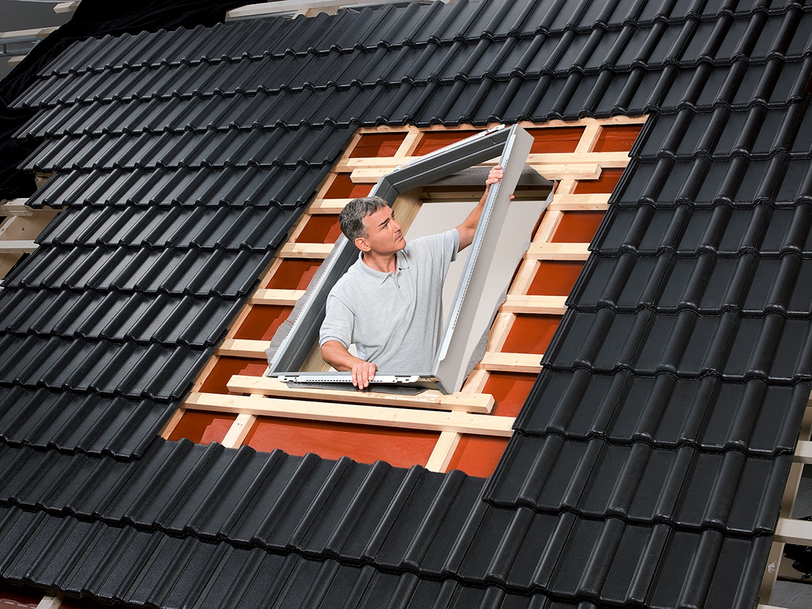 Velux insulation and connection set BDX SK10 2001 polyethylene w. skirt and gutter