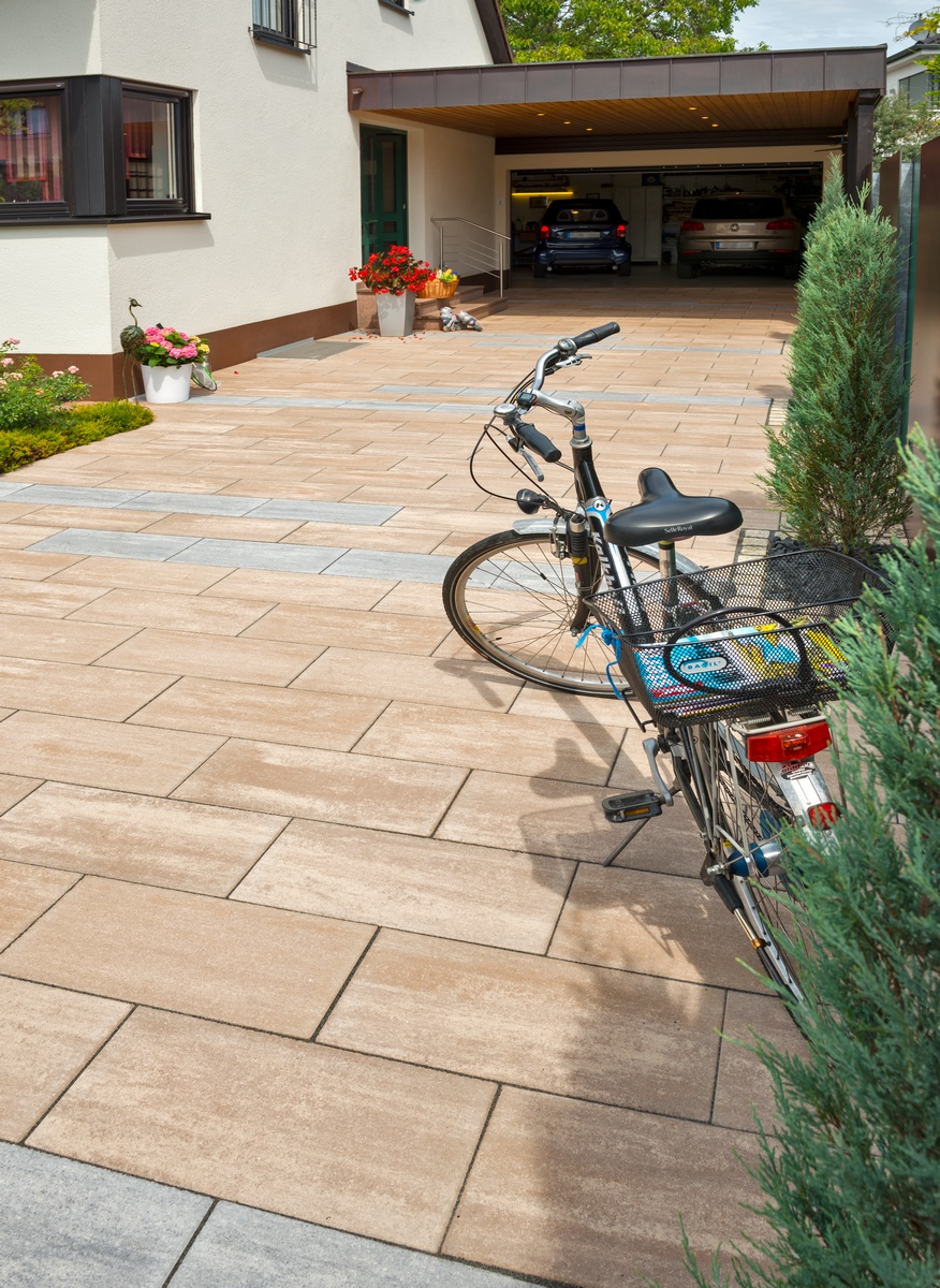 Can plaster Stratos 30x30x8cm canyon brown smooth concrete
