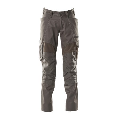 MASCOT® Hose mit Knietaschen  Stretch-Einsätze dunkelanthr. Gr. 82C48