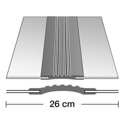 Zinc expansion compensation endless type C 0.7mm - double vulcanised - 3.00m Ro