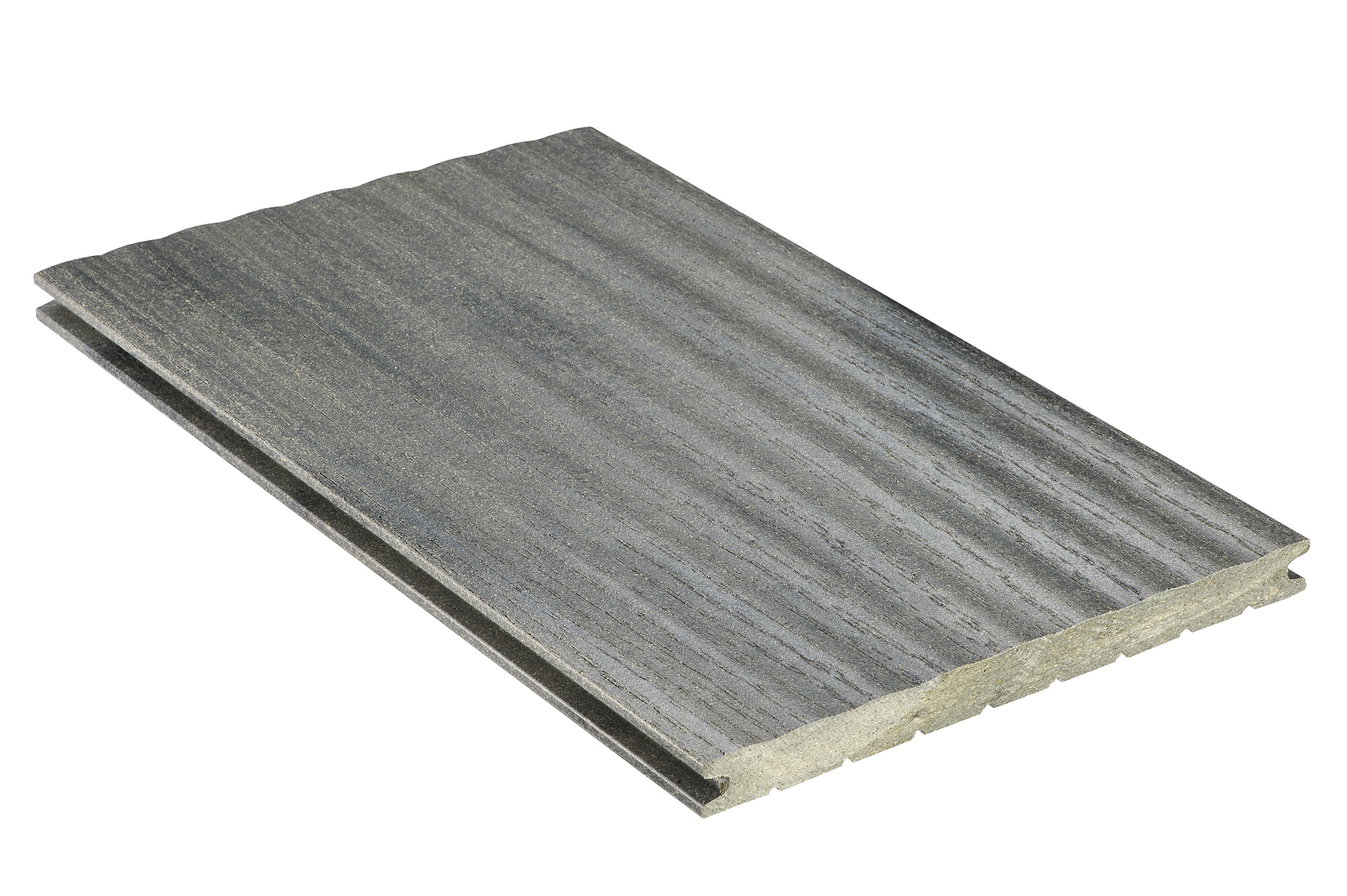 NIF WPC-Diele Rationelle select 4.00m Naturlinie-Edition 21x244 graphitgrau