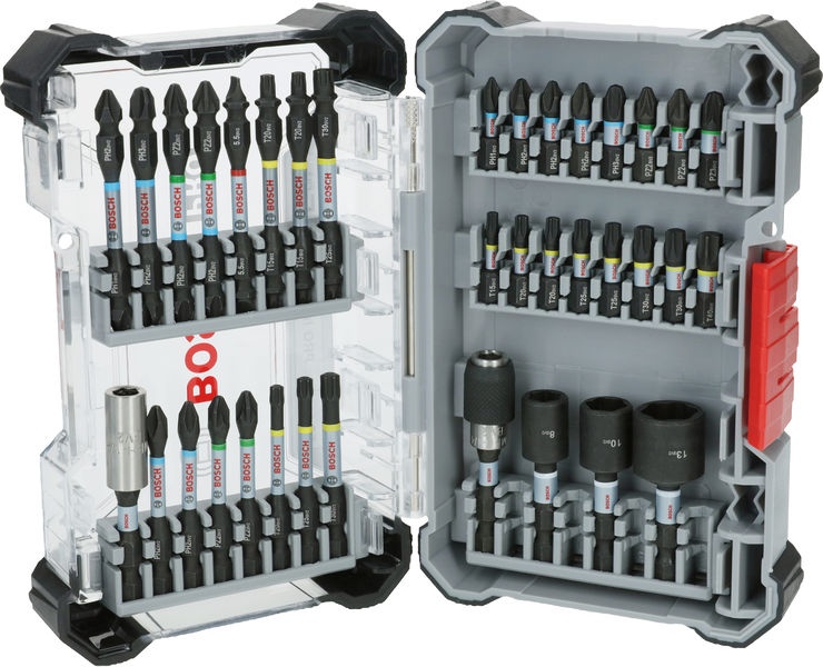 Bosch Impact 36-częściowy zestaw końcówek wkrętakowych PRO