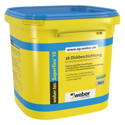SGW weber.tec Superflex 10 30l plastic container