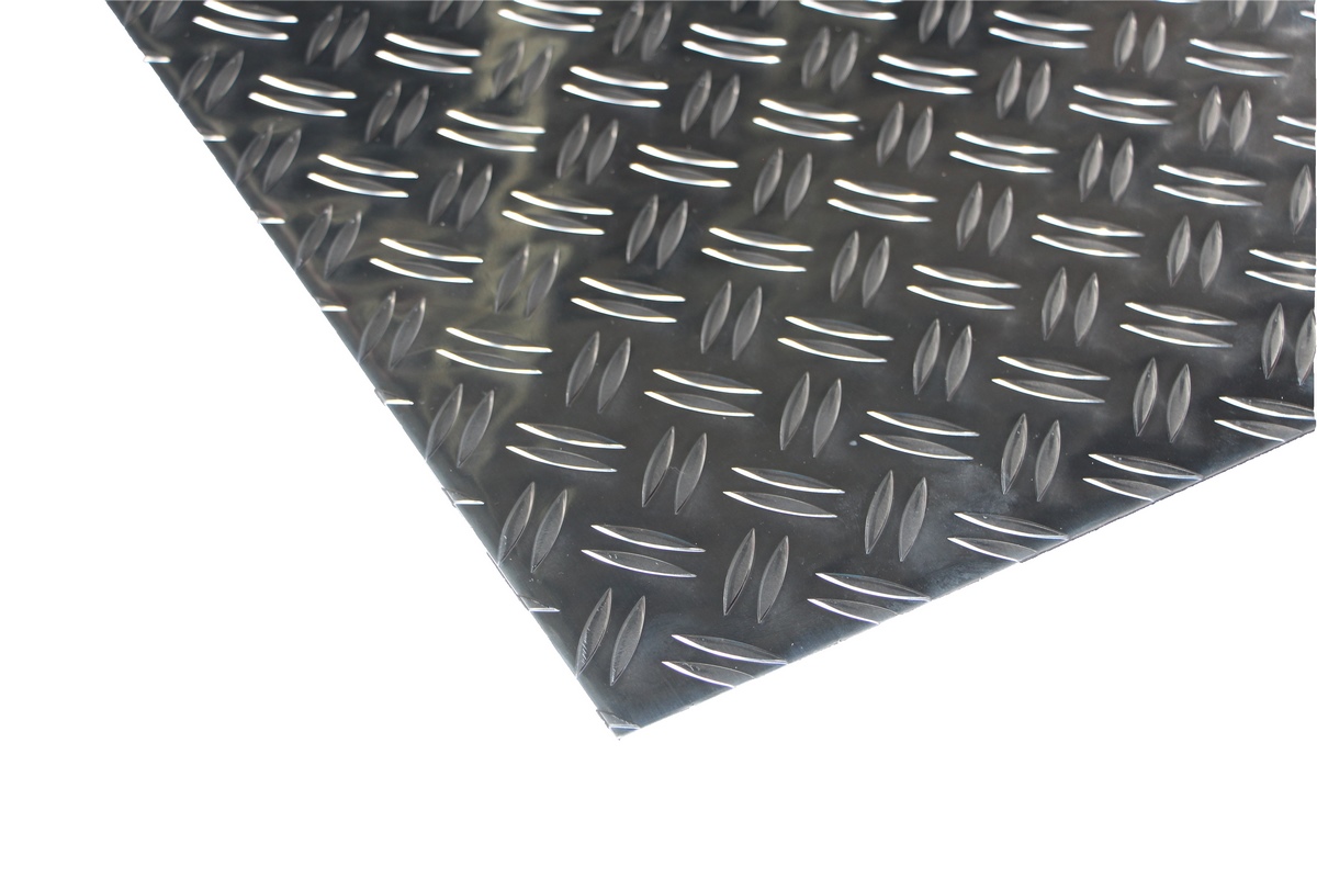 Alu Duett Warzenblech AlMg3 1.5/2.0x1250x2500mm per Tafel 14.50kg