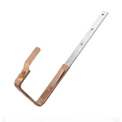 LEH CU umm. Box gutter hooks 33-25/6mm long cut to size