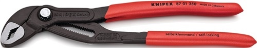 Zaawansowane technologicznie szczypce do pompy wodnej KNIPEX Cobra® 150 mm polerowany szary atrament. - 87 01 150