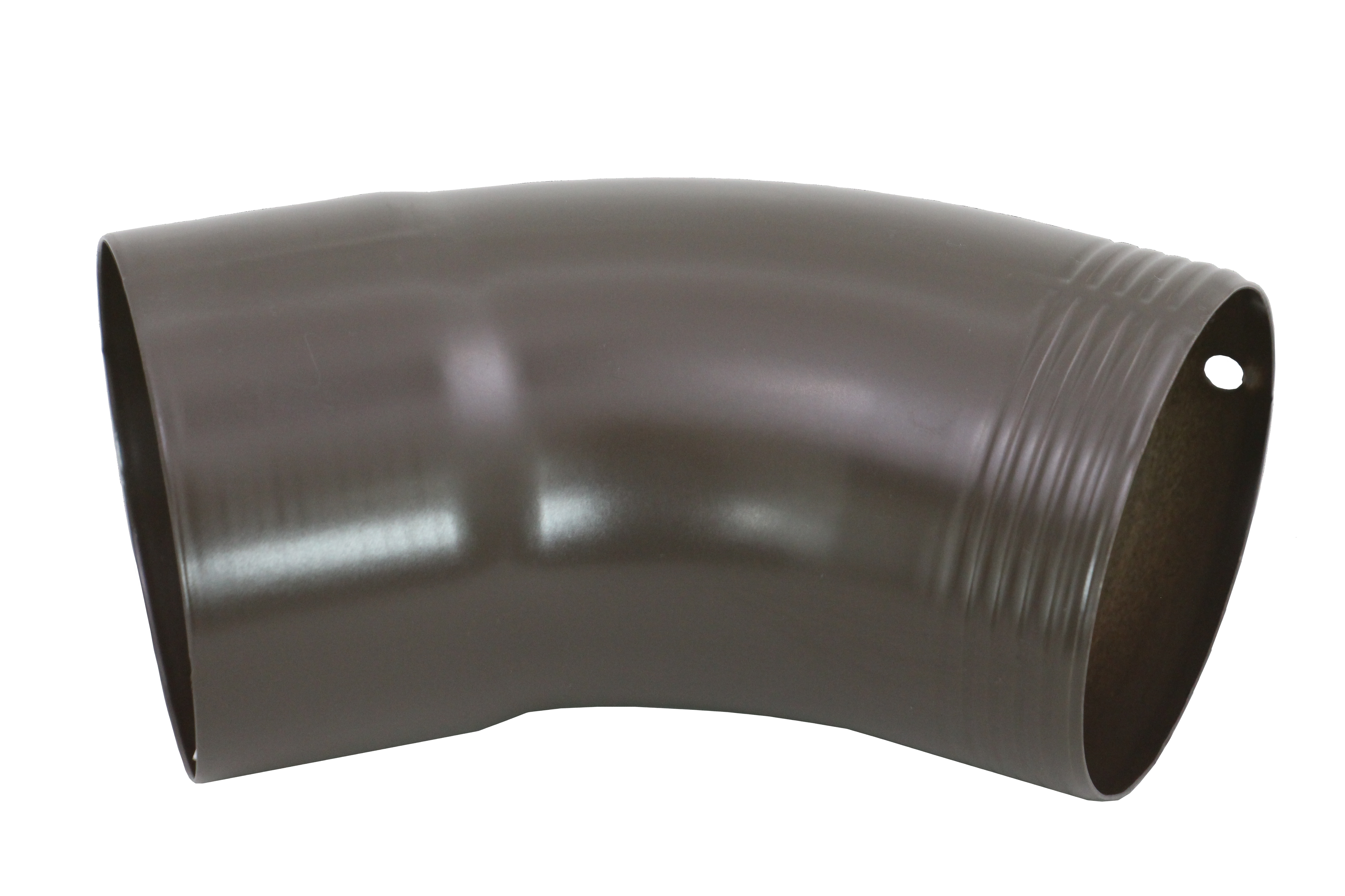 PREFA pipe bend 40deg D 80mm brown