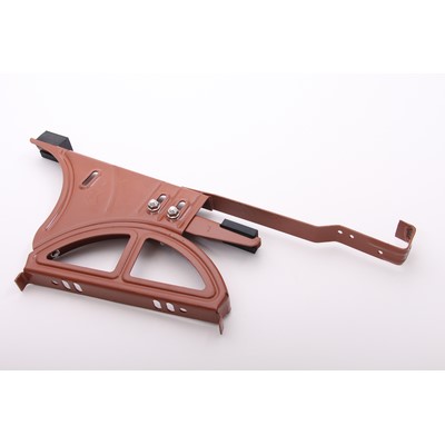 LEH PB UNI catwalk holder 250mm for hanging red-brown