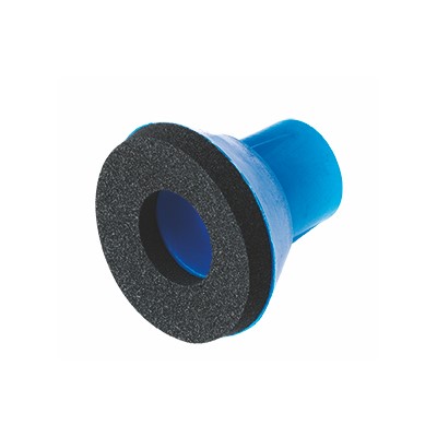 Nevoga exposed concrete cone 22mm blue w. EDPM sealing disc 6mm