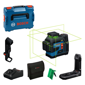 Laser liniowy Bosch GLL 12V-100-33 CG+LB10+DK20+12V+L-B