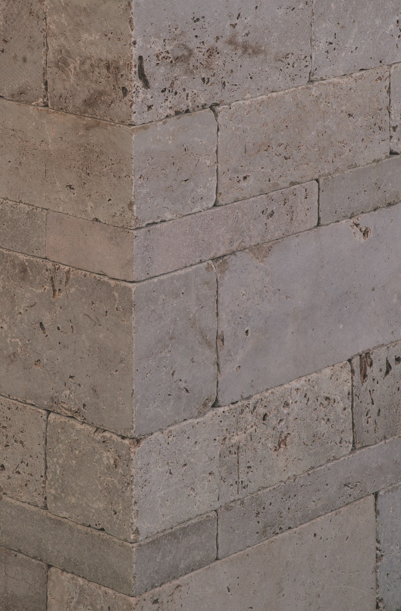 SELTRA Kastell-MS NOCE TOROSA jasnobrązowy 15x18x30-60cm trawertyn Turcja
