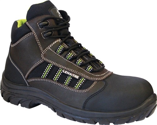 Sicherheitsstiefel Danube Gr.40 S3 SRC schwarz/braun Leder/Textileins. EN20345