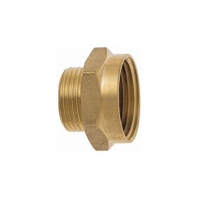 Threaded nipple red. Female 39.59mmxmale 33.25mm 414SB