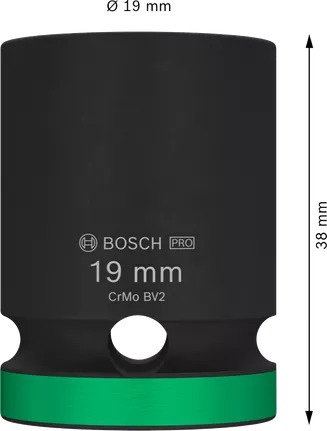 Bosch PRO Impact Steckschlüsselsatz 1/2" 19mm Standard