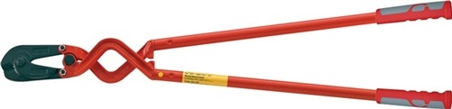 VBW bolt cutters, corner deep cutters round steel painted red up to max. 11mm