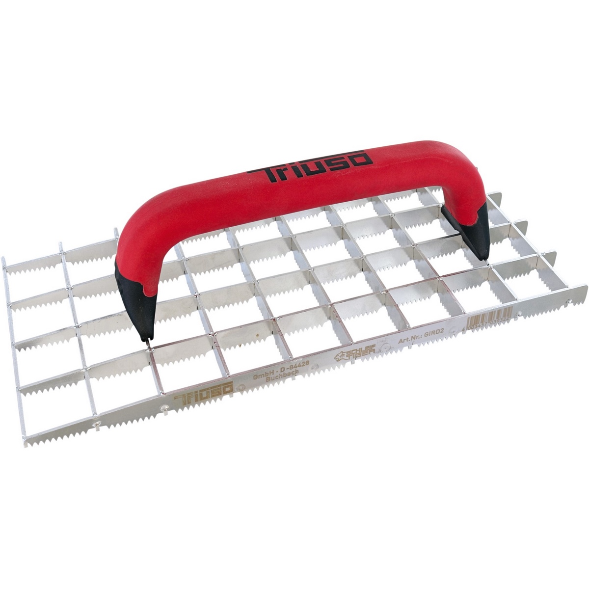 Triuso professional sanding rasp Sanding tiger 320x150mm stainless steel 2-component handle
