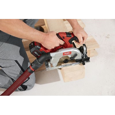 FLEX cordless circular saw with pendulum bonnet CS 62 18.0-EC C without battery and charger