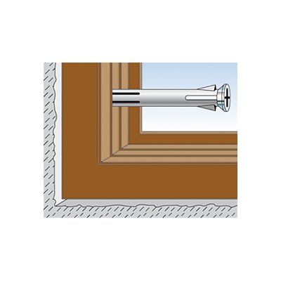 Fischer metal frame dowel F 10 M 182 PU=50