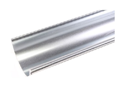Verzinkte Rinne 40 0.7mm große Wulst Länge 5.00m