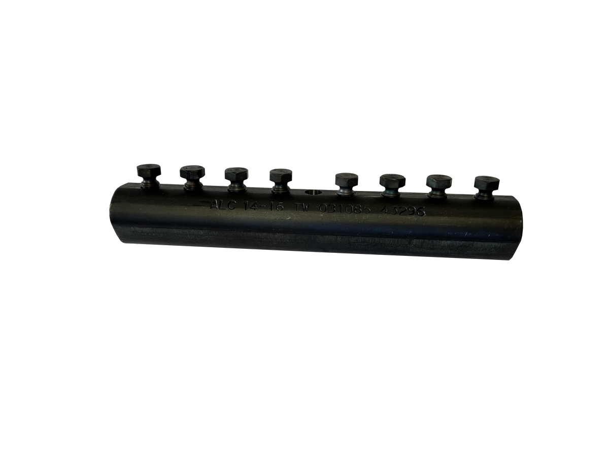 Złącze ze stali zbrojeniowej D14/16 L = 230 mm z otworem wziernikowym