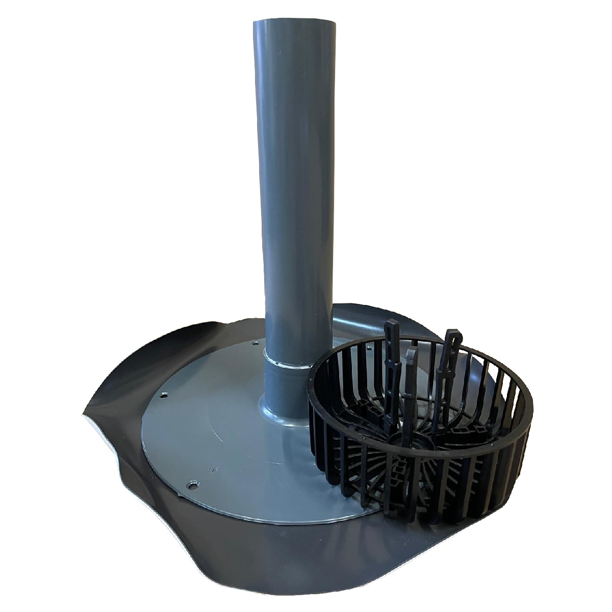 Fleck flat roof drain DN 70 m. Gravel trap incl. Thermofol D No. 9 - 4300007009