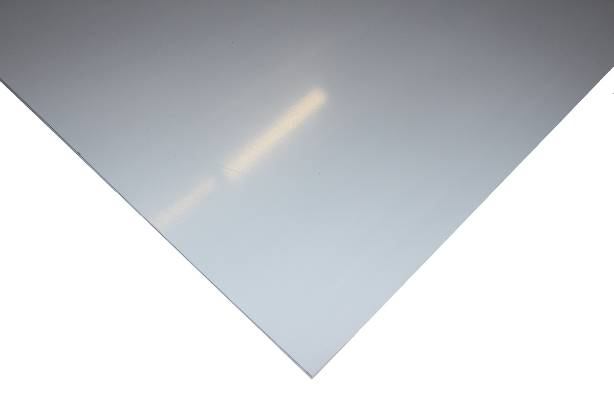galvanised Strip 0.75x1245 mm 20 m small coil approx. RAL 9006 white aluminium