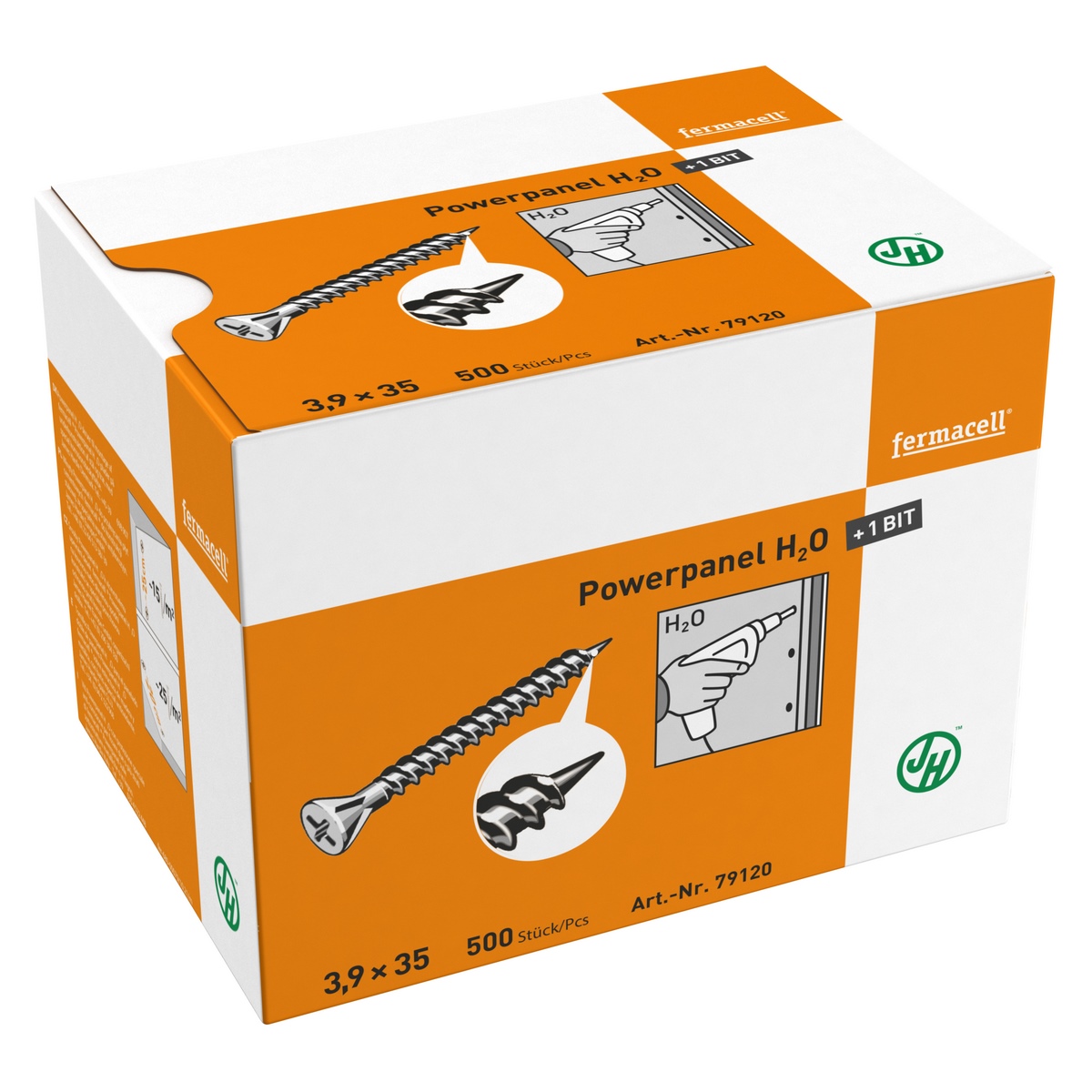 FC-Powerpanel H2O screws 3.9x35mm 500 pieces