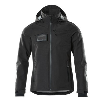 MASCOT® Hard Shell Jacke wasserdicht schwarz Gr. L