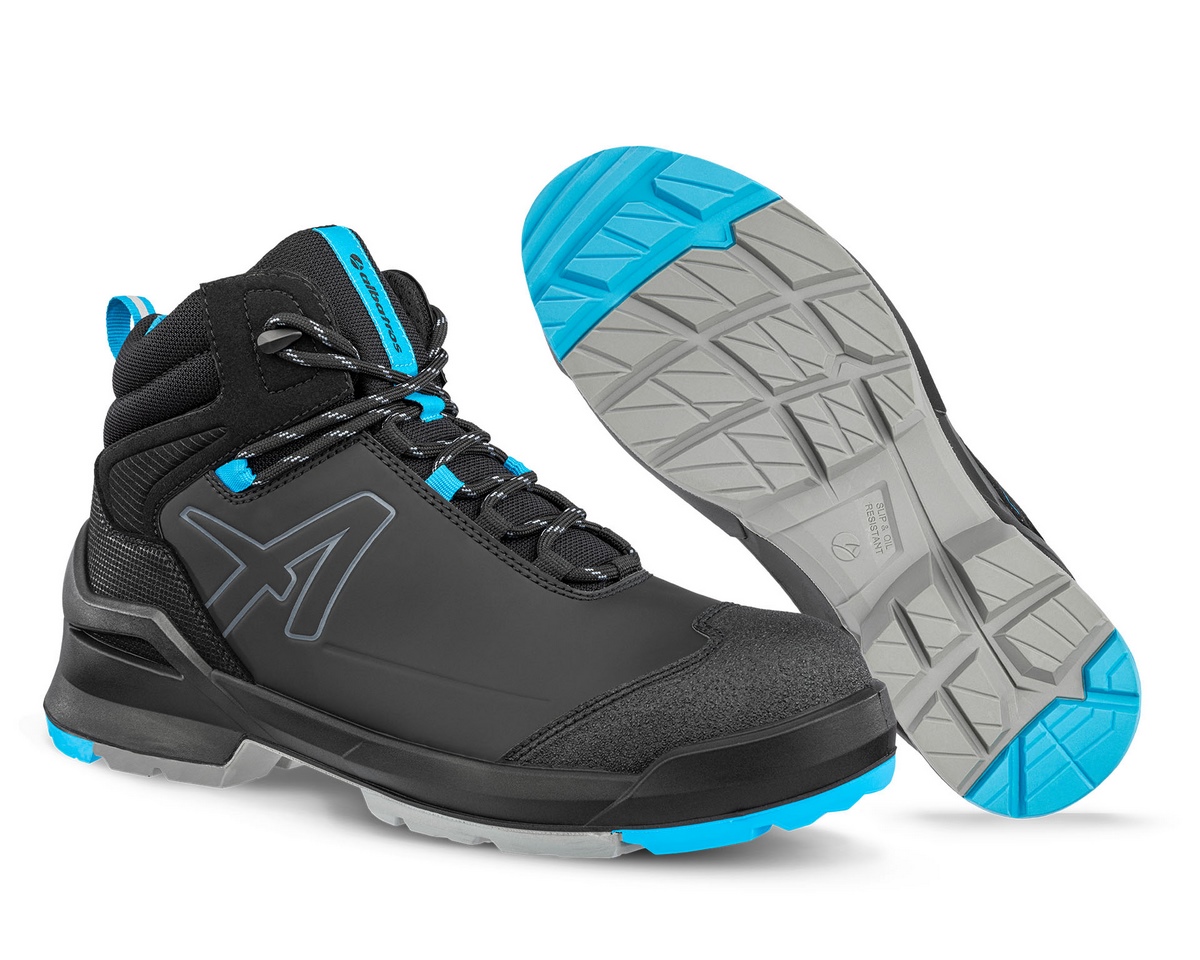 Albatros Taraval black/blue Mid S3L ESD FO SR Sicherheitsschuh schw./blau Gr. 42