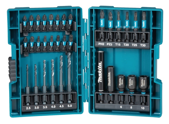 Makita Impact Black Bit Set 33 pcs - Impact resistant B-66896